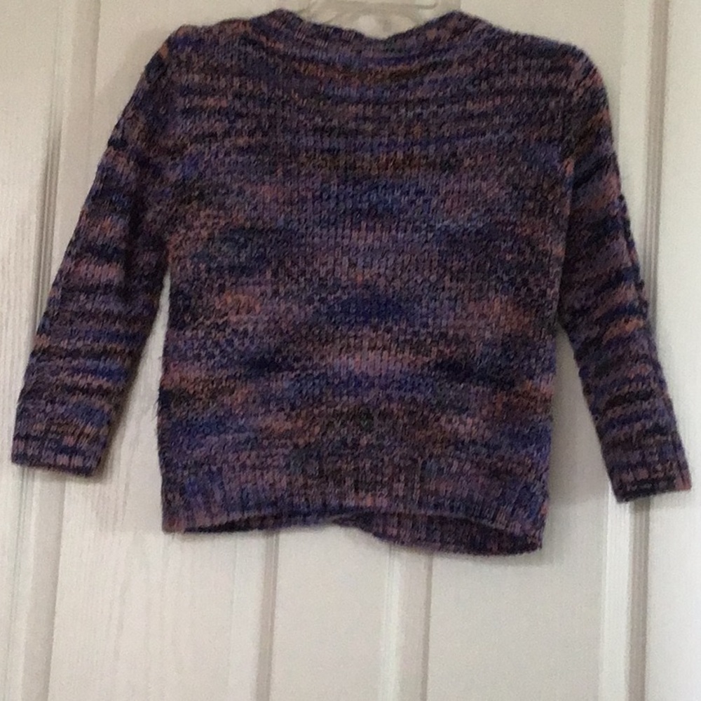 Crop top, Sweater, size small, pink and purple - Picture 7 of 8